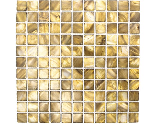 Mozaic scoici SM 2569 bej/maro 30x30 cm
