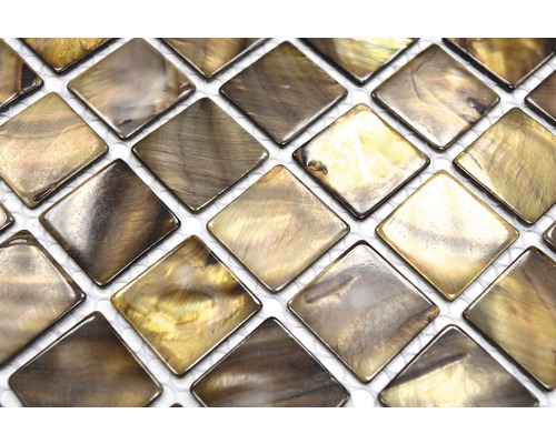 Plăci de mozaic din sidef în formă de romb