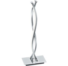 Lampă de masă modernă cu design curbat pe o bază dreptunghiulară