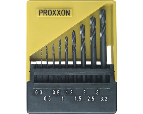 Set burghie Proxxon cu diferite dimensiuni