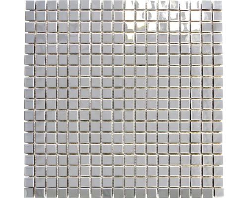Mozaic inox XCE 15G argintiu 30x30 cm