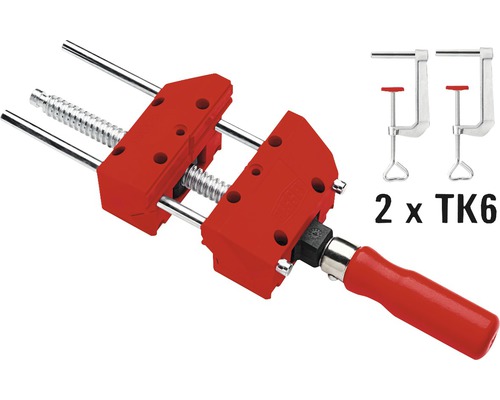 Clește de colț cu două cleme cu șurub suplimentare TK6