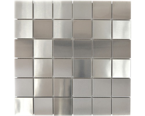Mozaic inox XCE 48D argintiu 29,8x29,8 cm
