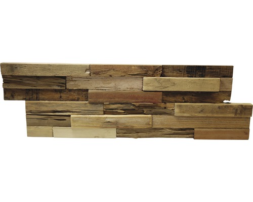 Panou decorativ lemn Ultrawood Teak Colorado 49,5x18 cm