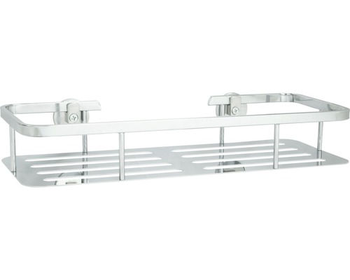 Raft metalic de colț pentru baie