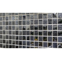 Mozaic sticlă XCM 8LU89 negru 29,8x29,8 cm