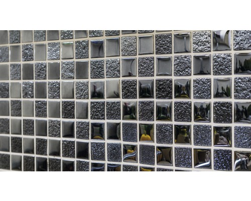 Plăci de mozaic pătrate cu suprafață netedă și texturată