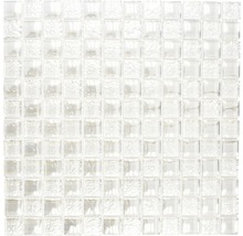 Mozaic sticlă XCM 8LU90 alb 29,8x29,8 cm