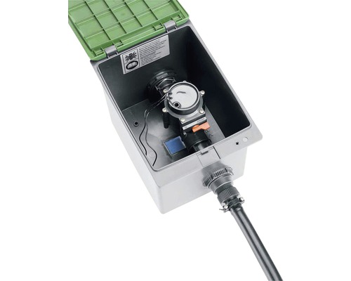 Vană de irigare în cutie de distribuție pentru exterior