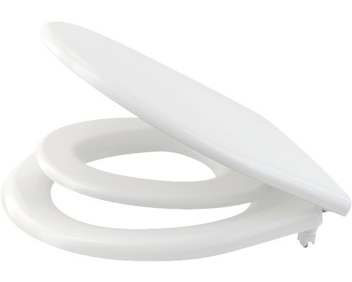 Capac de toaletă din plastic cu capacul deschis
