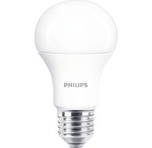 Bec LED cu senzor crepuscular Philips E27 6,5W 806 lumeni, glob mat A60, lumină neutră-thumb-0