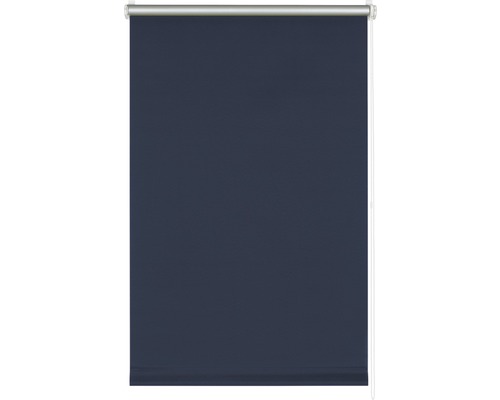 Rulou termo semi-opac uni albastru 45x150 cm, incl. suport cu cleme Rulou albastru închis pentru fereastră
