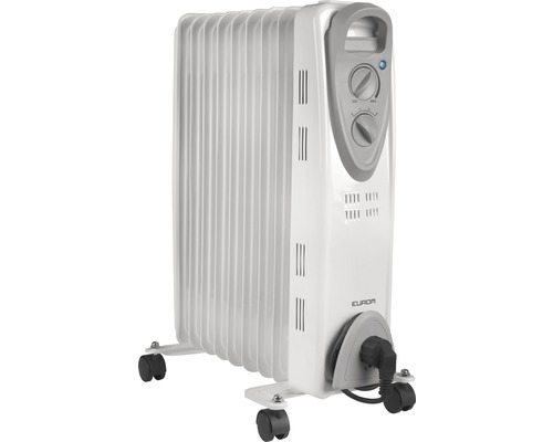 Radiator electric cu ulei cu role pentru încălzire mobilă