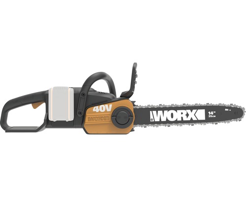 Drujbă pe acumulator Worx WG384E9 40 V fără acumulator și încărcător incluse Drujbă pe acumulator Worx WG384E9 40 V fără acumulator și încărcător incluse