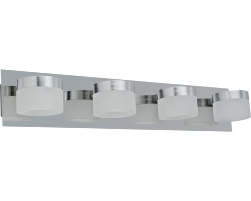 Aplică baie de perete crom cu LED integrat Kynosural 4x6W 1600 lumeni IP44