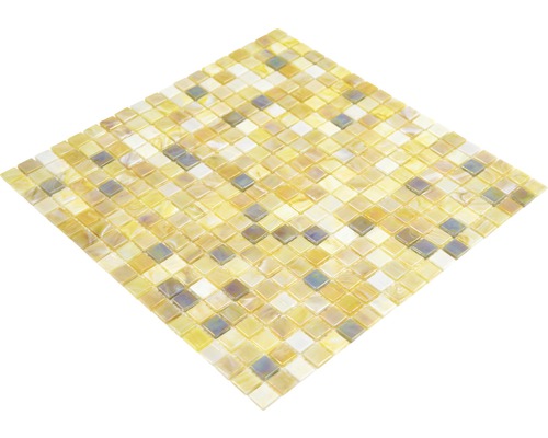 Placă de mozaic pătrată din sticlă