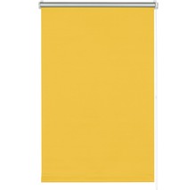 Rulou mini semi-opac galben 45x150 cm, incl. suport cu cleme-thumb-0