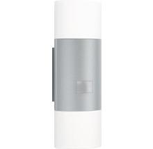 Aplică sus/jos cu LED integrat Steinel L910 9,8W 797 lumeni, senzor de mișcare, pentru exterior IP44, argintiu-thumb-2 Aplică sus/jos cu LED integrat Steinel L910 9,8W 797 lumeni, senzor de mișcare, pentru exterior IP44, argintiu-thumb-2