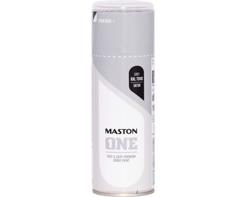 Lac spray Maston ONE gri satinat RAL7040 400 ml