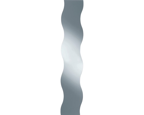 Oglindă Kristall Form Wave pentru ușă 29x150 cm
