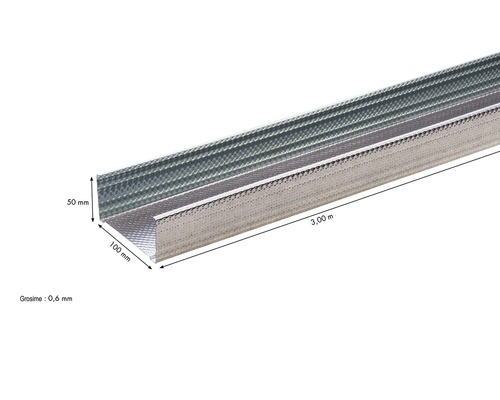 Profil metalic pentru tavan, lungime 3 metri