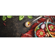 Tablou sticlă Kitchen Utensils I 30x80 cm
