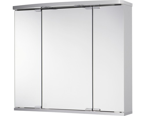 Dulap baie cu oglindă Jokey Doro, iluminare LED, PAL, 68x60 cm, aluminiu, IP 20