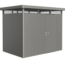 Magazie metalică de grădină cu ușă