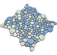 Mozaic piscină ceramic XKM 79 mix albastru-verde 30x30 cm