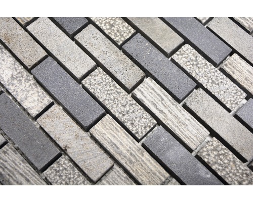 Plăci de mozaic dreptunghiulare din piatră