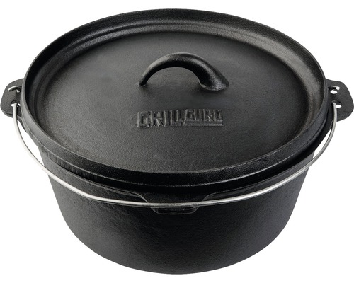 Ceaun Grill Guru Cast Iron Dutch Oven fontă 3 l