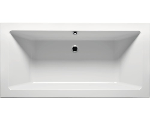Cadă de baie dreptunghiulară Riho Lusso 170x75x47 cm acril alb BA1800500000000 Cadă dreptunghiulară cu scurgere
