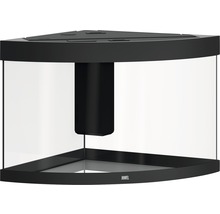 Acvariu JUWEL Trigon 190 cu iluminare cu LED, filtru, încălzitor, fără dulap inferior, negru