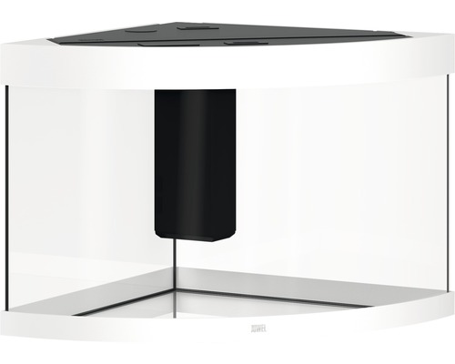 Acvariu de colț cu sistem de filtrare