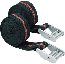 Chingi de legătură cu cataramă Meister 25mm x 2,5m, max. 250kg, pachet 2 bucăți-thumb-0 Chingi de legătură cu cataramă Meister 25mm x 2,5m, max. 250kg, pachet 2 bucăți-thumb-0