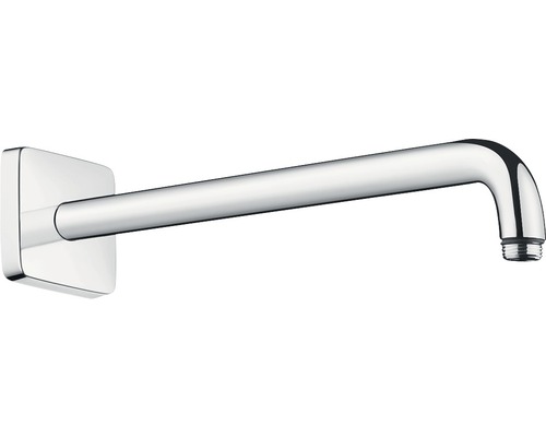 Braț prindere perete pentru duș fix hansgrohe 1/2" crom, ornament pătrat