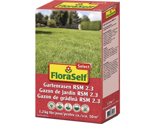 Semințe de gazon FloraSelf RSM 2.3 1,2 kg 50 mp