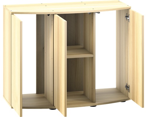 Dulap inferior pentru acvariu cu compartimente deschise și închise