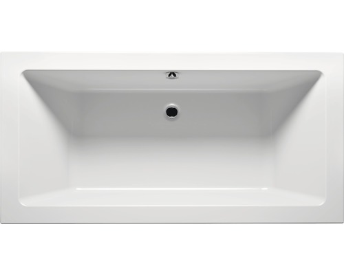 Cadă de baie dreptunghiulară Riho Lugo 170x75x47 cm acril alb BT0100500000000 Cadă de baie dreptunghiulară, vedere de sus