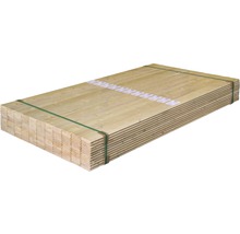 Lambriu lemn rășinos profil trapez calitatea B 2000x96x12 mm-thumb-1