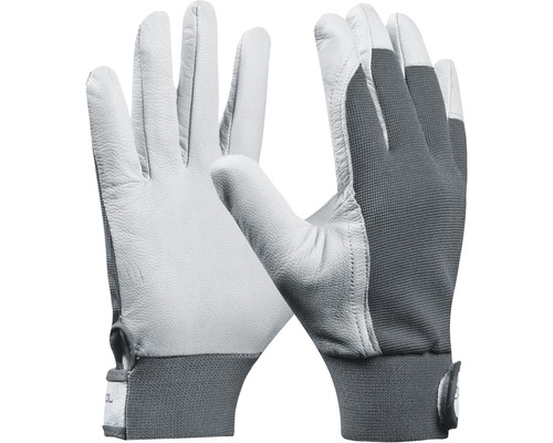 Mănuși de protecție Gebol Uni Fit Comfort din piele și spandex, mărimea 9