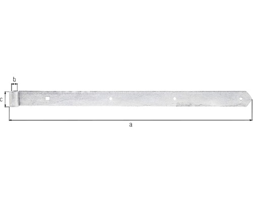 Clema metalică cu dimensiuni