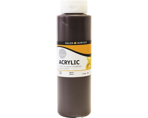 Culoare acrilică Simply 205 Brown 750 ml