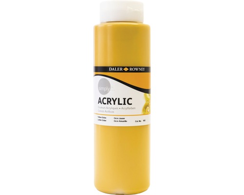 Culoare acrilică Simply 663 Yellow Ochre 750 ml-0
