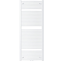 Radiator de baie alb cu țevi de încălzire orizontale