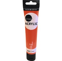 Culoare acrilică Simply 660 Orange 75 ml-thumb-0
