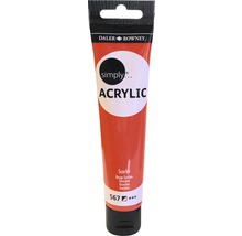 Culoare acrilică Simply 567 Scarlet 75 ml-thumb-0