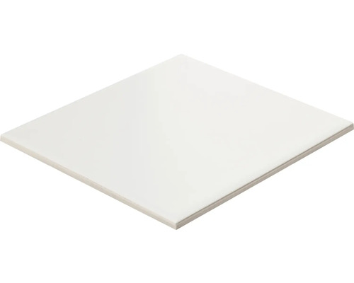 Faianță baie / bucătărie Rako alb mat 15x15 cm Placă ceramică în formatul 30 pe 30 centimetri