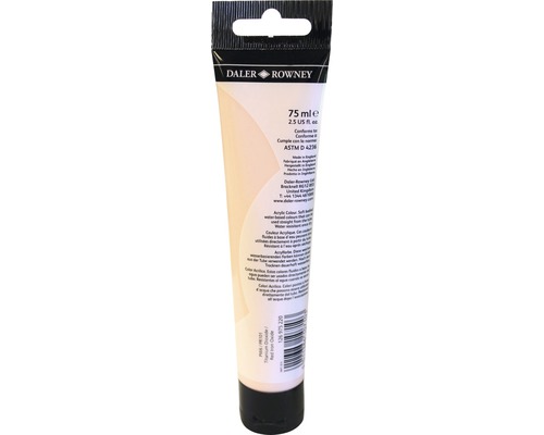 Tub de vopsea acrilică Daler Rowney, 75 ml