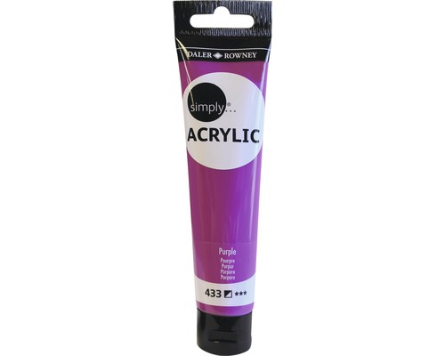 Culoare acrilică Simply 433 Purple 75 ml